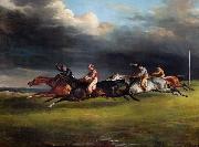 Theodore   Gericault The Epsom Derby (mk09) oil painting picture wholesale